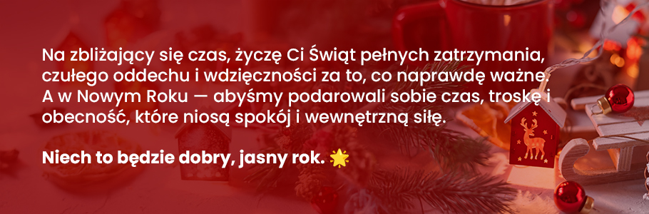 Popup życzenia świąteczne